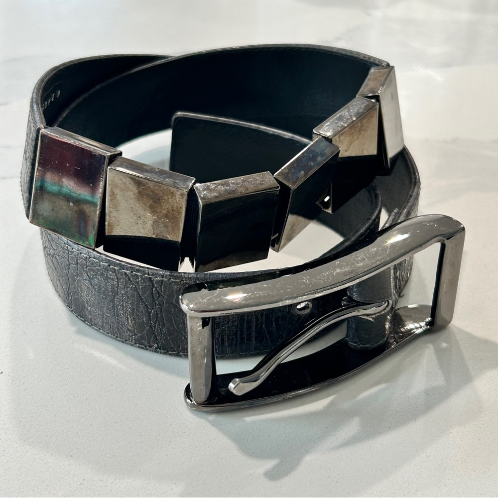 Vintage Suzi Roher Segmented Skinny Belt